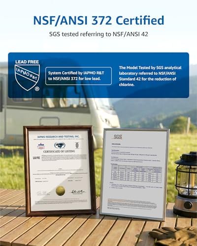 Filterlogic RV Inline Water Filter, Garden Hose & Camper Water Filter - Image 3