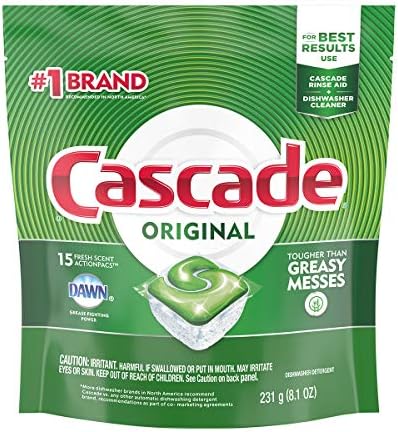 Original 8.1 oz Fresh Scent Dishwasher Detergent with Dawn - Image 2