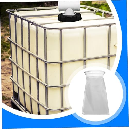 IBC Nylon Lid Filter Screen, 3PCS IBC Tote Filter, 100 Fine Mesh Rain Barrel, Washable Nylon Rain Barrel Screen for Water Tank Cover, Tote Tank Lid Breath Cover - Image 4