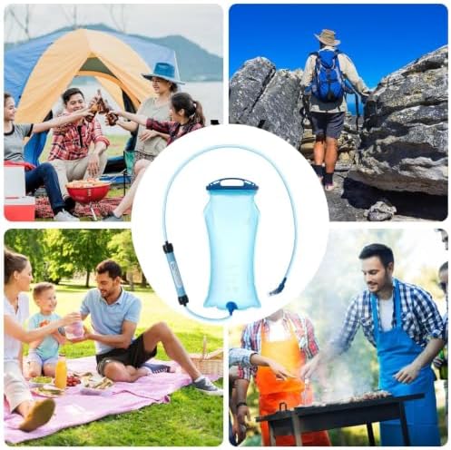 Survival Water Filter Straw – Purifier Kit with Bladder Bag - Image 5