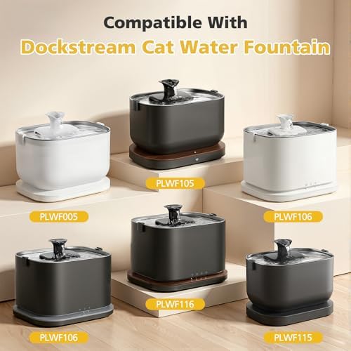 25+25 Pack Replacement Filters for PETLIBRO Dockstream Cat Water Fountain - Image 2