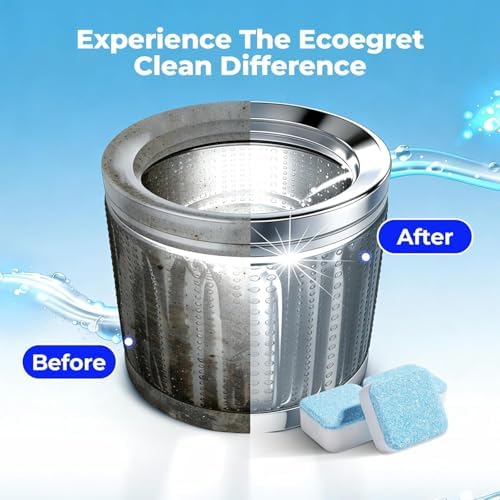 Washing Machine Cleaner Tablets,Deep Cleaning Descaler and Suitable for Most Washer Machine Cleaner Front Loader and Top Load,Powder Cleaner for Washing Machines and Dishwasher Pods (36) - Image 5
