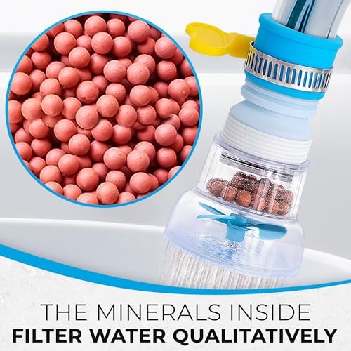 3 Pcs Faucet Filter, 360 Rotating Water Faucet Extenders for Sink - Image 5