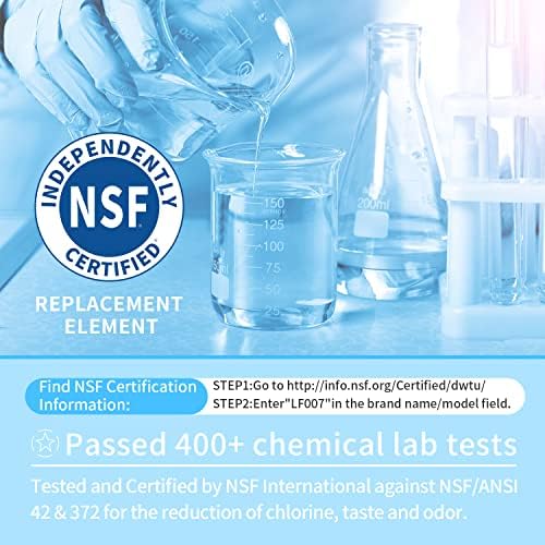 Lifefilter Replacement for MWF Refrigerator Water Filters, 2 Pack - Image 2