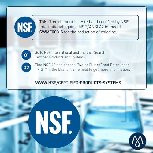 Mist EDR3RXD1 Water Filter, NSF 42, 1 Pack - Image 7