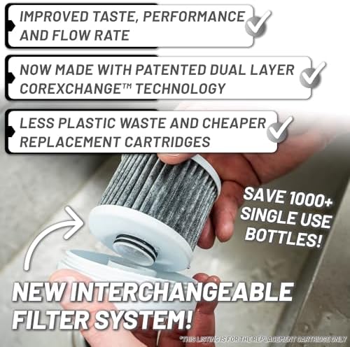 Epic Water Filters Pure XP REPLACEMENT CARTRIDGE ONLY/Compatible with Epic Pure Water Pitcher/Removes Fluoride, Lead, Forever Chemicals, Heavy Metals, Industrial Pollutants/Filters 100 Gallons - Image 3
