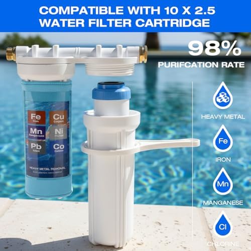 H&G lifestyles 2 Stage Iron Filter for Garden Hose Filling Pool - Image 6