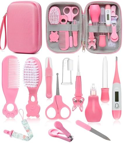 YASEW Baby Grooming Kit, Storage Bag, Newborn Essentials, Baby Shower Gift by yasew