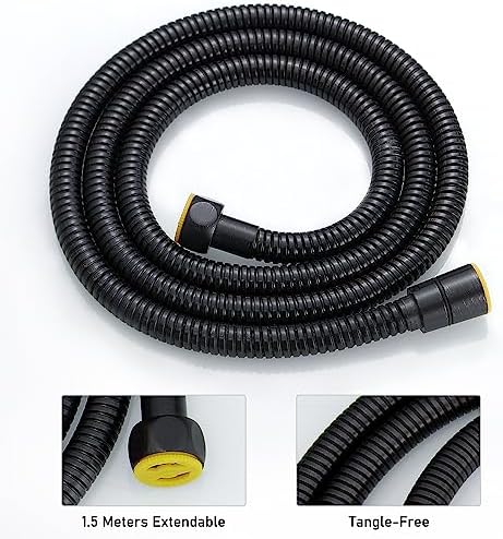 BESy Handheld Shower Head Sprayer Shower Wand Hand Shower Showerhead Bronze - Image 5