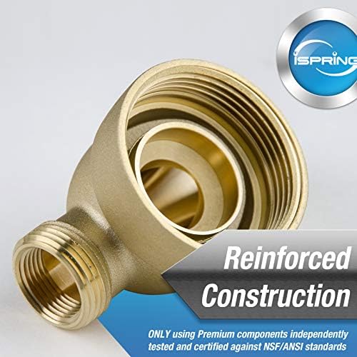 iSpring WSP-50SL Spin Down Sediment Filter, 2 Push-Fit Fittings, 50 Micron - Image 5