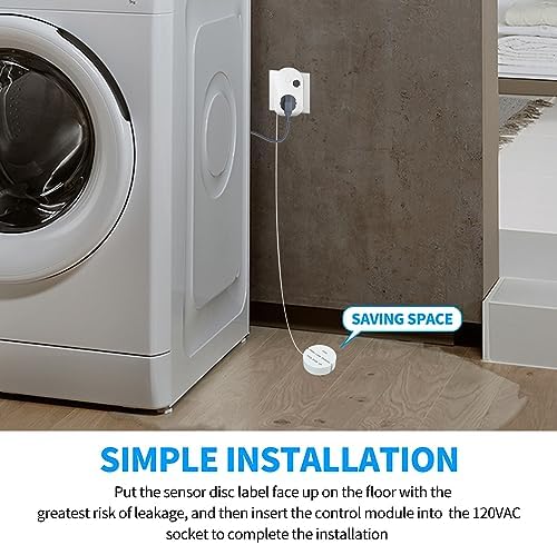 Ortis Water Alarm Leak Detector, 95 dB Loud Alarm, Prevent Serious Floods and Water Damage - Image 6