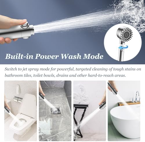 FEELSO Filtered Shower Head with Handheld, High Pressure Shower Filter Head - Image 7