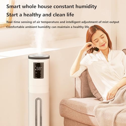 Floor-standing Humidifier Household Water-adding UV Purification Silent Fine Atomization Air Purification Aromatherapy Machine Atomizer (A) - Image 3