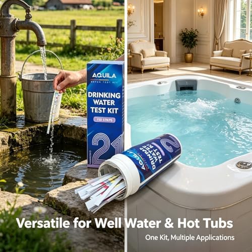 Drinking Water Test Kit 21 in 1, 150CT Water Testing Strips for Home Tap - Image 6