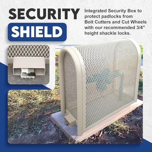 Premium Backflow Preventer Security Cage with Locks and Anchors, Small - Image 5