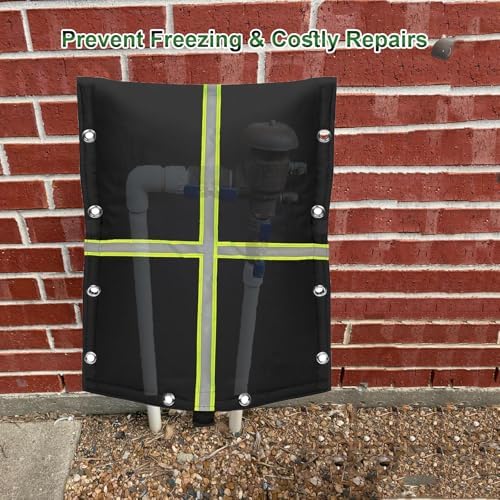 Backflow Preventer Cover for Winter Freeze Protection,16" W x 20" H - Image 6