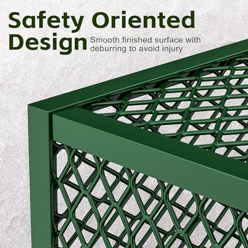 Backflow Preventer Cage, Lockable Steel Backflow Cover Irrigation Systems - Image 4