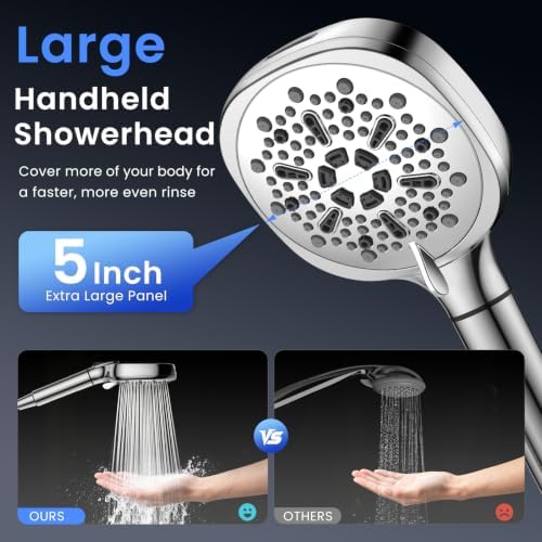 Filtered Shower Head with Handheld, High Pressure ShowerHead - Image 3