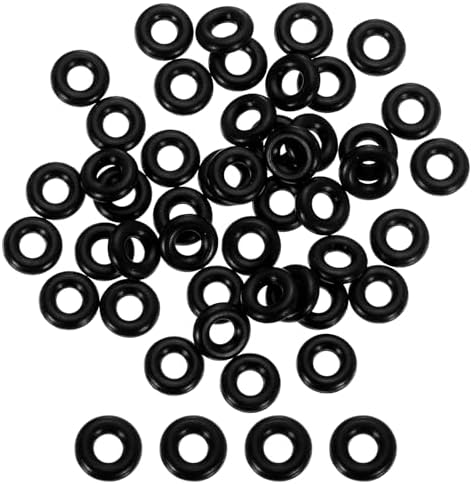 uxcell 100Pcs AS-005 NBR 70A O-Rings 3/32"ID x 1/16"CS/0.101"ID x 0.07"CS by uxcell