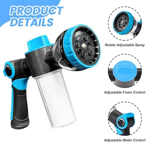 Dog Wash Hose Attachment,Hose Nozzle with Soap Dispenser - Image 2