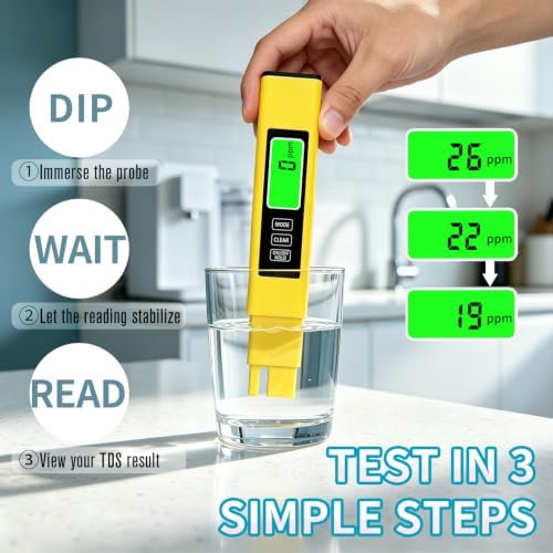 4-in-1 TDS Meter, Digital Water Quality Tester for Drinking Water - Image 4