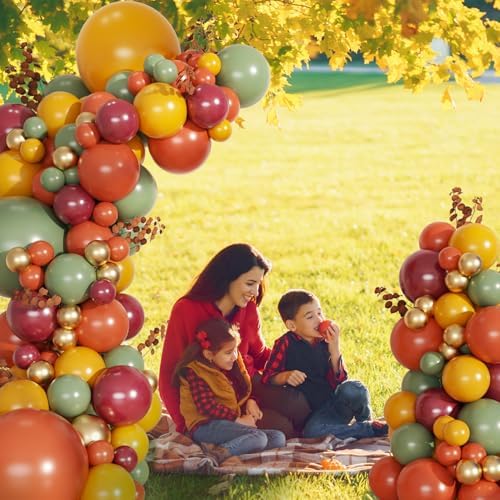 Fall Balloon Arch Kit for Autumn Baby Shower Decorations - Image 3