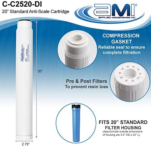 Anti-Scale Filter Cartridge for Standard 20" Filter Housing - Image 3