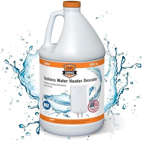 Chromex NSF Certified Tankless Water Heater Descaling Solution | Highly Effective Descale (4 gallon) (4) - Image 2