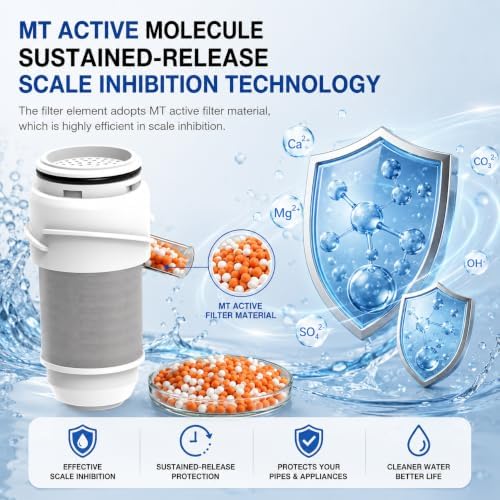 40 Micron Brass Anti-Scale Sediment Filter, Reusable Inline Water Filter for Water Heater, Washing Machine, Shower, RV Water Hose, Prevents Limescale, Protects Appliances, Fits 1/2" Pipes - Image 3