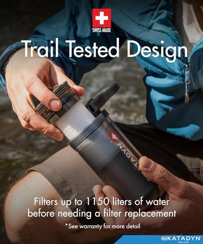 Katadyn Hiker Pro Transparent Hand Pump Water Filter - Image 6