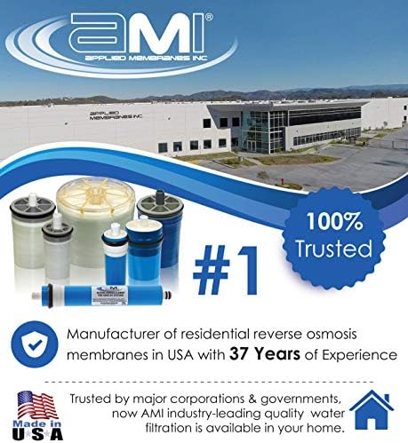 AMI Inline Carbon Water Filter, RO Post Filter, 1/4" Quick Connect - Image 6