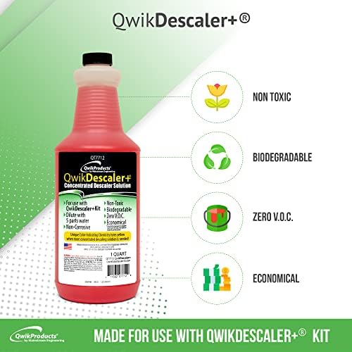 QwikDescaler+ Concentrated Tankless Water Heater Descaler Solution (1 Qt) - Image 2