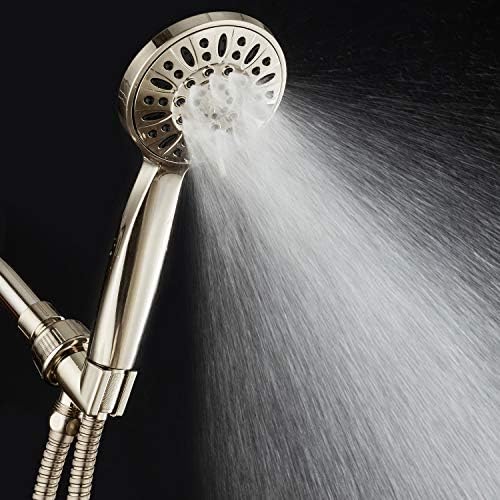 AquaDance High Pressure Luxury 6-mode Ergonomic Handheld Shower Head Set - Image 5