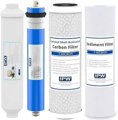 IPW Universal 4-Stage Reverse Osmosis Replacement Filter by Isopure_WaterIPWINDUSTRIES