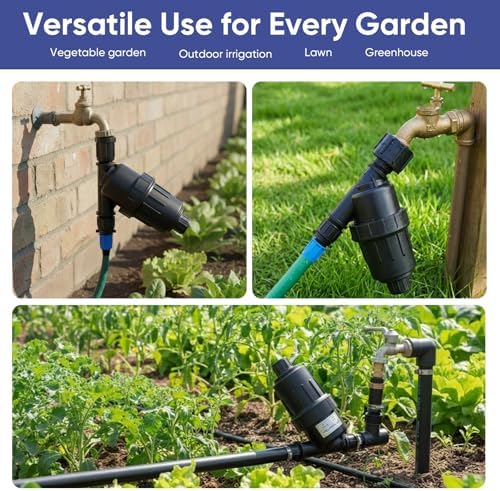 3/4" Drip Irrigation Y Filter: 120 Mesh Screen, Male Thread for Hydroponics - Image 7