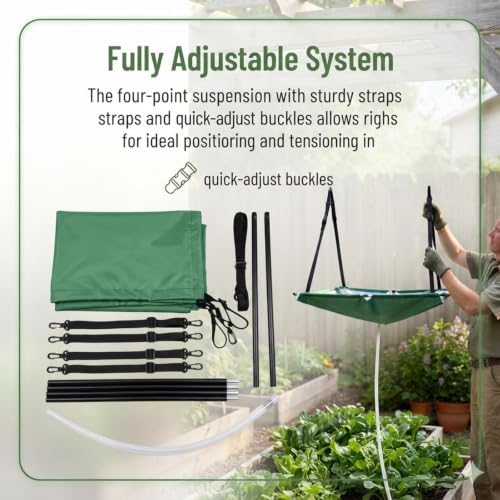Rainwater Collection System Quick to Install and Easy to Store Outdoor Rain Catcher for Lawn Backyard Garden Balcony Camp,1pc - Image 7