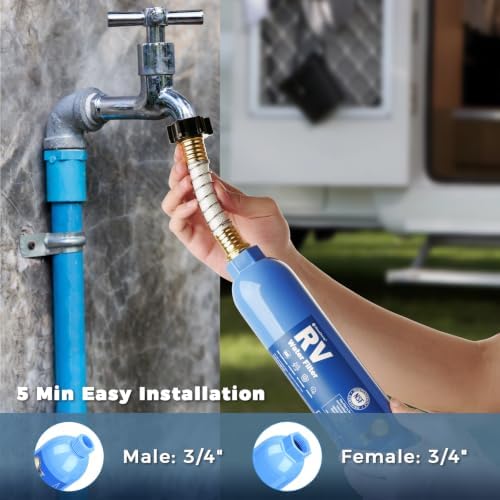 SheeChung RV Water Filter, 2 Pack Camper Water Filter, NSF Certified - Image 6