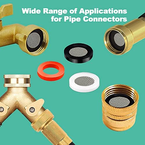 XBVV 32 Size 258 PC Faucet and Plumbing Rubber Washers Assortment Kit for Assorted Garden Hose Valve Spigot Adapter Splitter Outdoor Faucet Bibb Shower Hose Gasket Repair - Image 4