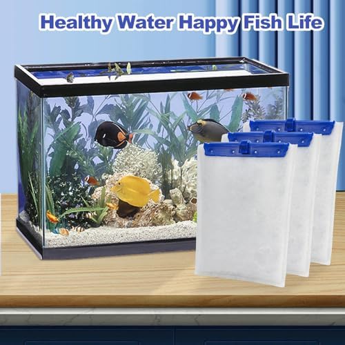 xbbwmrs 8-Pack Large Replacement Filter Cartridges Compatible with Tetra Whisper Bio-Bag Filters Large Aquarium Filter Cartridges for Whisper 20i/40i IQ20/30/45/60 PF20/30/40/60 Power Filters - Image 2