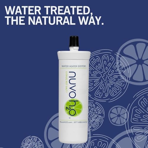 NuvoH2O Water Heater Replacement Cartridge – Salt-Free Scale Prevention for Water Heaters – Quick-Connect Design – Eco-Friendly, No Salt or Wastewater – Compact Filter Housing - Image 3
