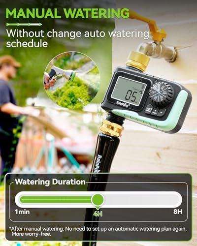 RAINPOINT Sprinkler Timer with Brass Swivel - Image 3