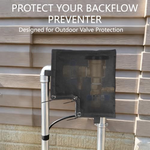 Backflow Preventer Cover Insulated Outdoor Valve Cover 13”W x 13”H - Image 5