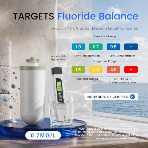 Purewell 5-Stage Gravity Water Filter System, Fluoride-Reduction Technology - Image 5