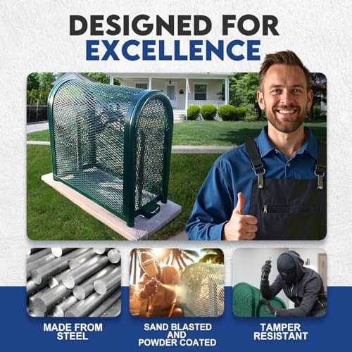 Premium Backflow Preventer Security Cage with Locks and Anchors, Small - Image 6