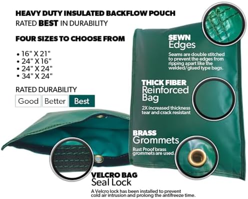 BackFlow Armor - Insulated Backflow Bag (Tan, 24X24) - Image 3
