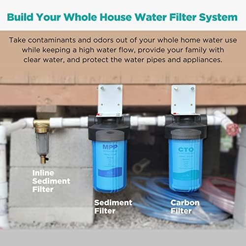 SimPure 5 Micron 10" x 4.5" CTO Carbon Whole House Water Filter Cartridge - Image 6