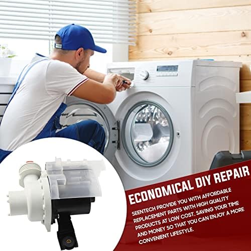 Seentech UPGRADED 137221600 Washer Drain Pump Kit - Compatible for Electrolux KENMORE Frigidaire Washer - Replace 137108100 AP5684706 134051200 134740500 134740800 137108100 137151800 - Image 6