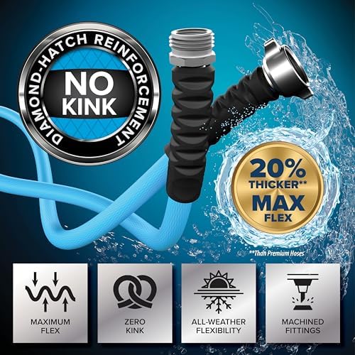 Camco EVOFlex RV Drinking Water Hose, Extra Flexible, 25 Ft, 22591 - Image 2