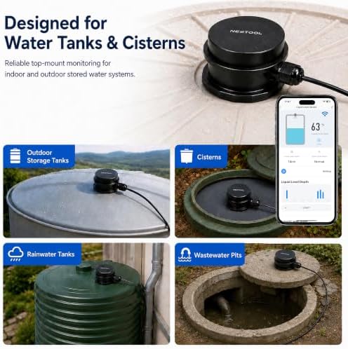 Smart WiFi Water Level Sensor with Smart Life App - Image 5