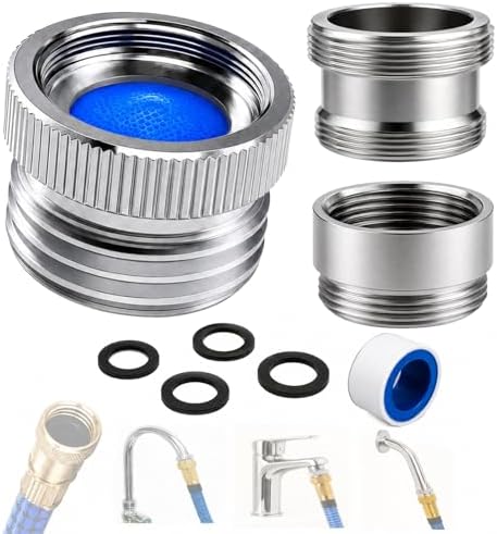 Faucet Adapter with Aerator, Sink Faucet to Garden Hose Adapter by XNTONG